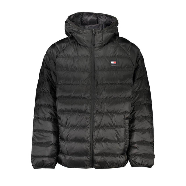 Tommy Hilfiger Black Polyester Men Jacket - Hilstor