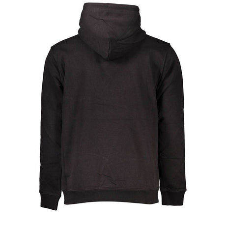 Tommy Hilfiger Black Cotton Men's Sweater Hoodie - Hilstor