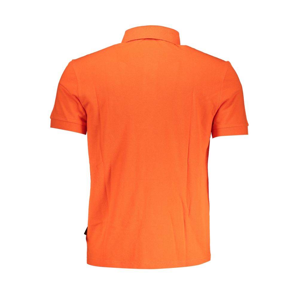 Napapijri Pink Contrast Detail Polo Shirt - Hilstor