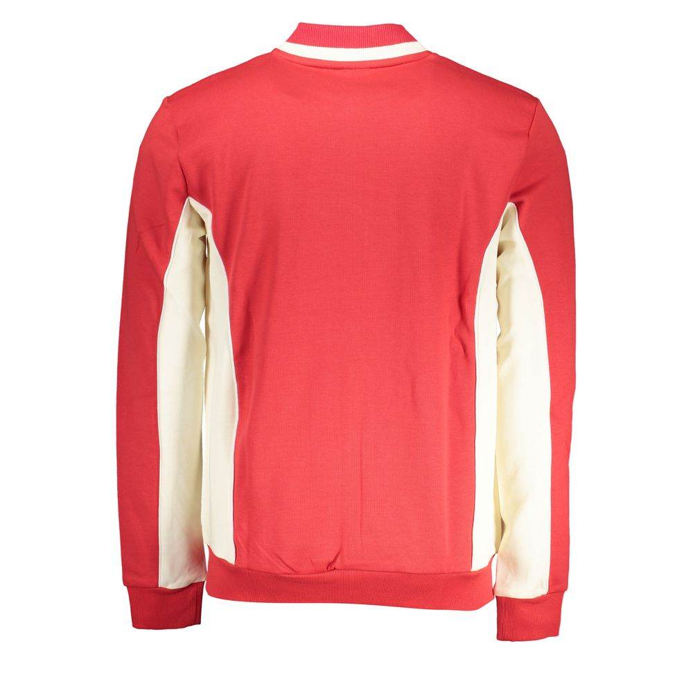 Fila Red Cotton Men Sweater - Hilstor