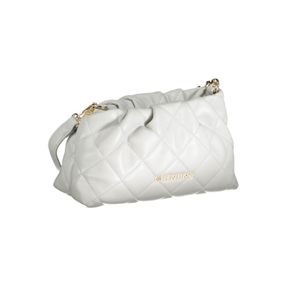 Mario Valentino Gray Polyethylene Handbag - Hilstor