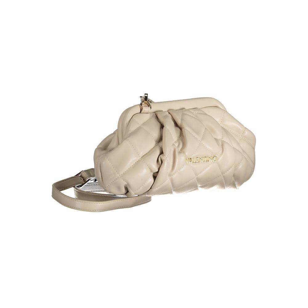 Mario Valentino Beige Polyethylene Handbag - Hilstor