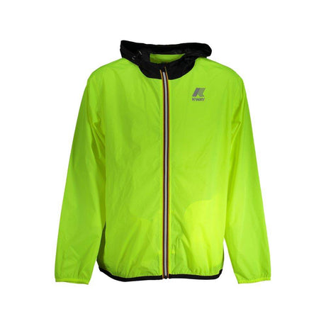 K-WAY Yellow Polyamide Men Jacket - Hilstor