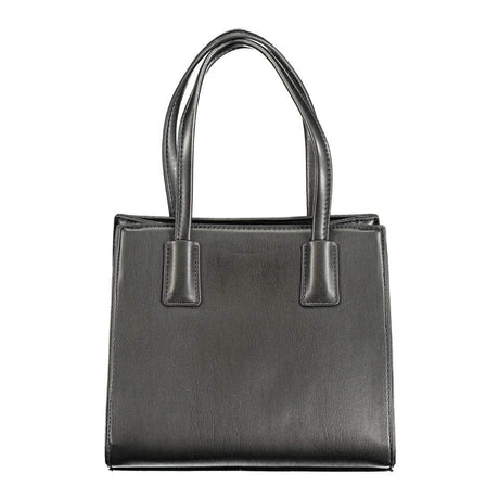 Mario Valentino Black Polyethylene Handbag - Hilstor