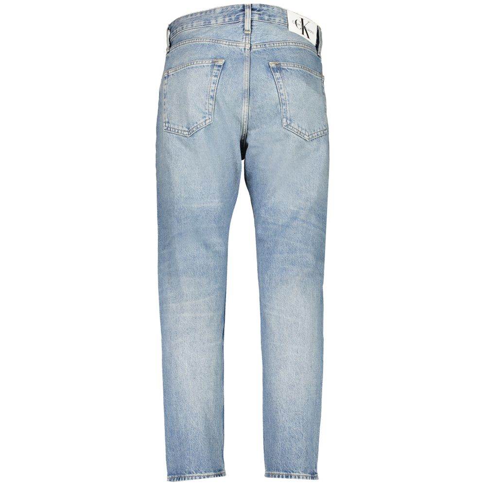 Calvin Klein Blue Cotton Men Jeans - Hilstor