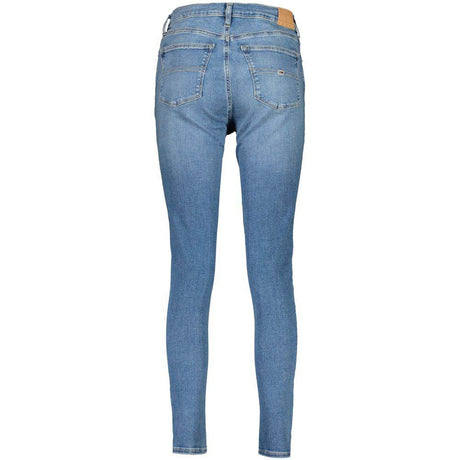 Tommy Hilfiger Blue Cotton Women Skinny Jean - Hilstor