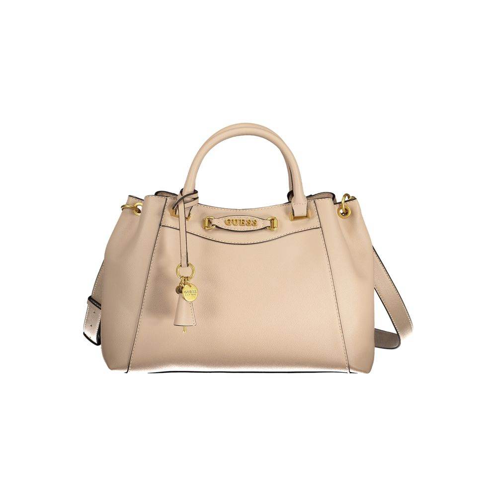 Guess Jeans Beige Polyethylene Handbag - Hilstor