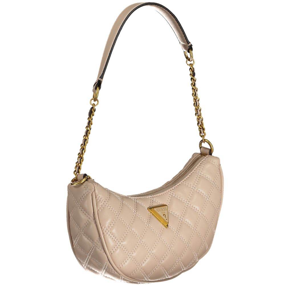 Guess Jeans Beige Polyethylene Handbag - Hilstor