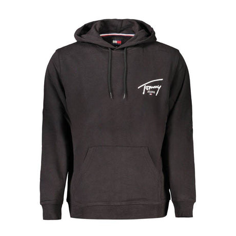 Tommy Hilfiger Black Cotton Men Sweater - Hilstor