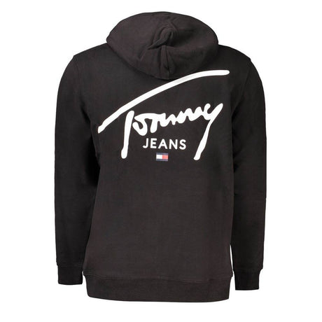 Tommy Hilfiger Black Cotton Men Sweater - Hilstor