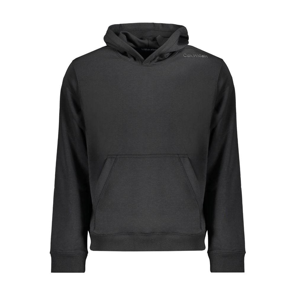 Calvin Klein Black Polyester Men Hoodie - Hilstor