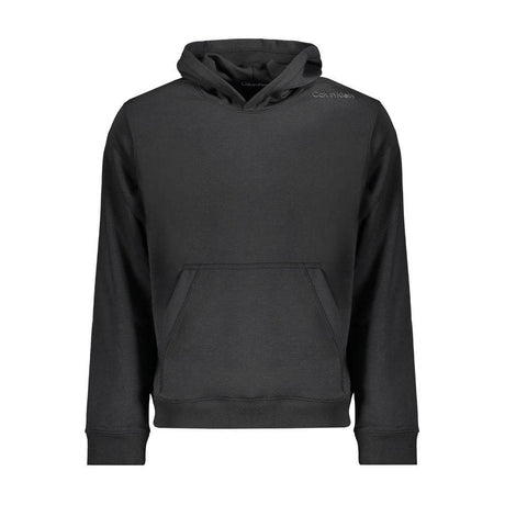 Calvin Klein Black Polyester Men Hoodie - Hilstor