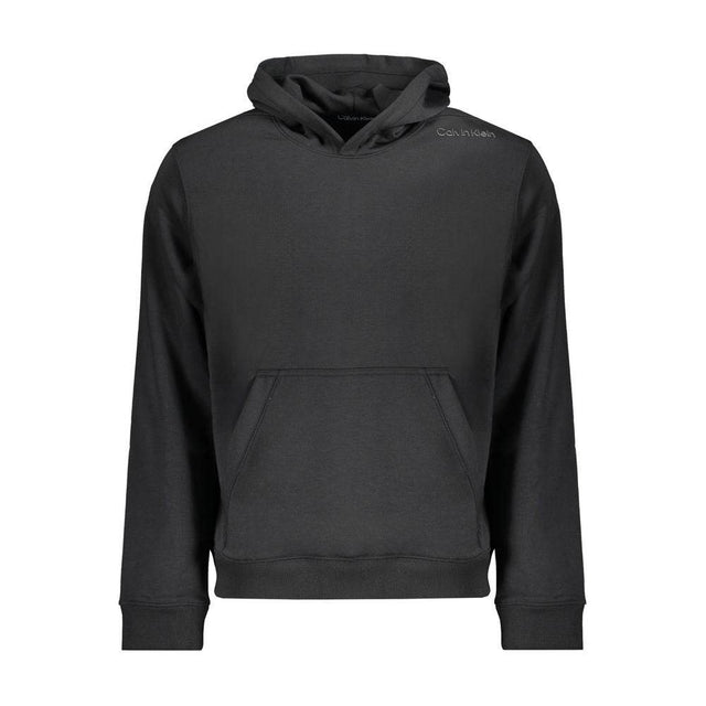 Calvin Klein Black Polyester Men Hoodie - Hilstor