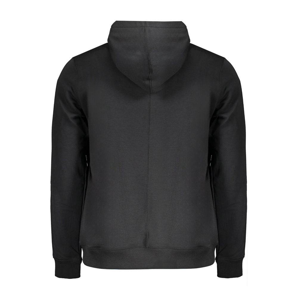 Calvin Klein Black Polyester Men Hoodie - Hilstor