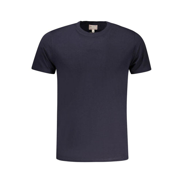 Guess Jeans Blue Cotton T-Shirt - Hilstor