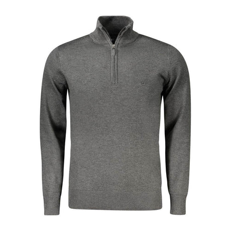 Coveri Moving Gray Viscose Men Sweater - Hilstor
