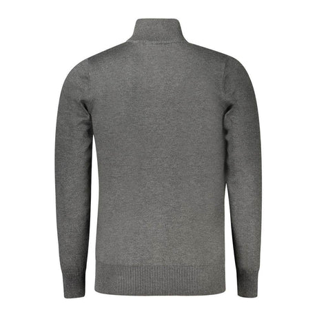 Coveri Moving Gray Viscose Men Sweater - Hilstor