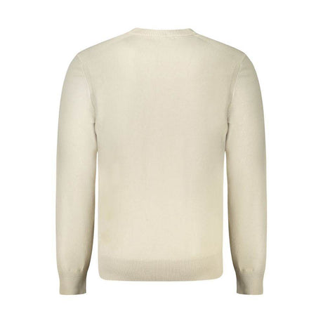 Hugo Boss Beige Cotton Men Sweater - Hilstor