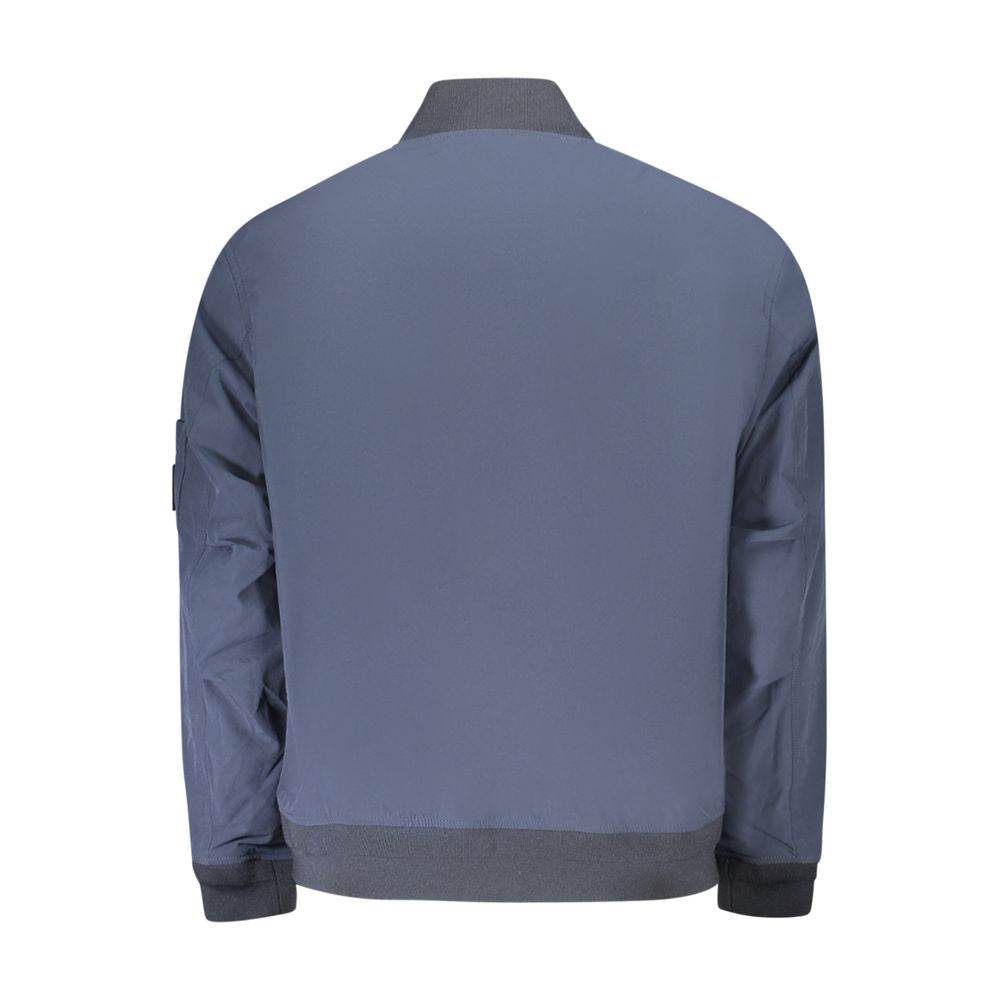Hugo Boss Blue Polyamide Men Jacket - Hilstor