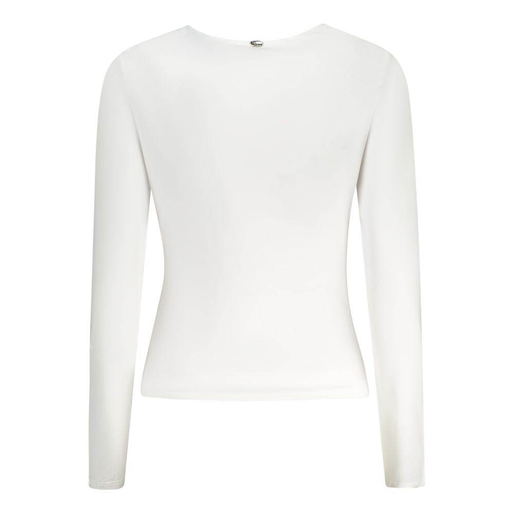 Guess Jeans Hvid Polyester Dame Top