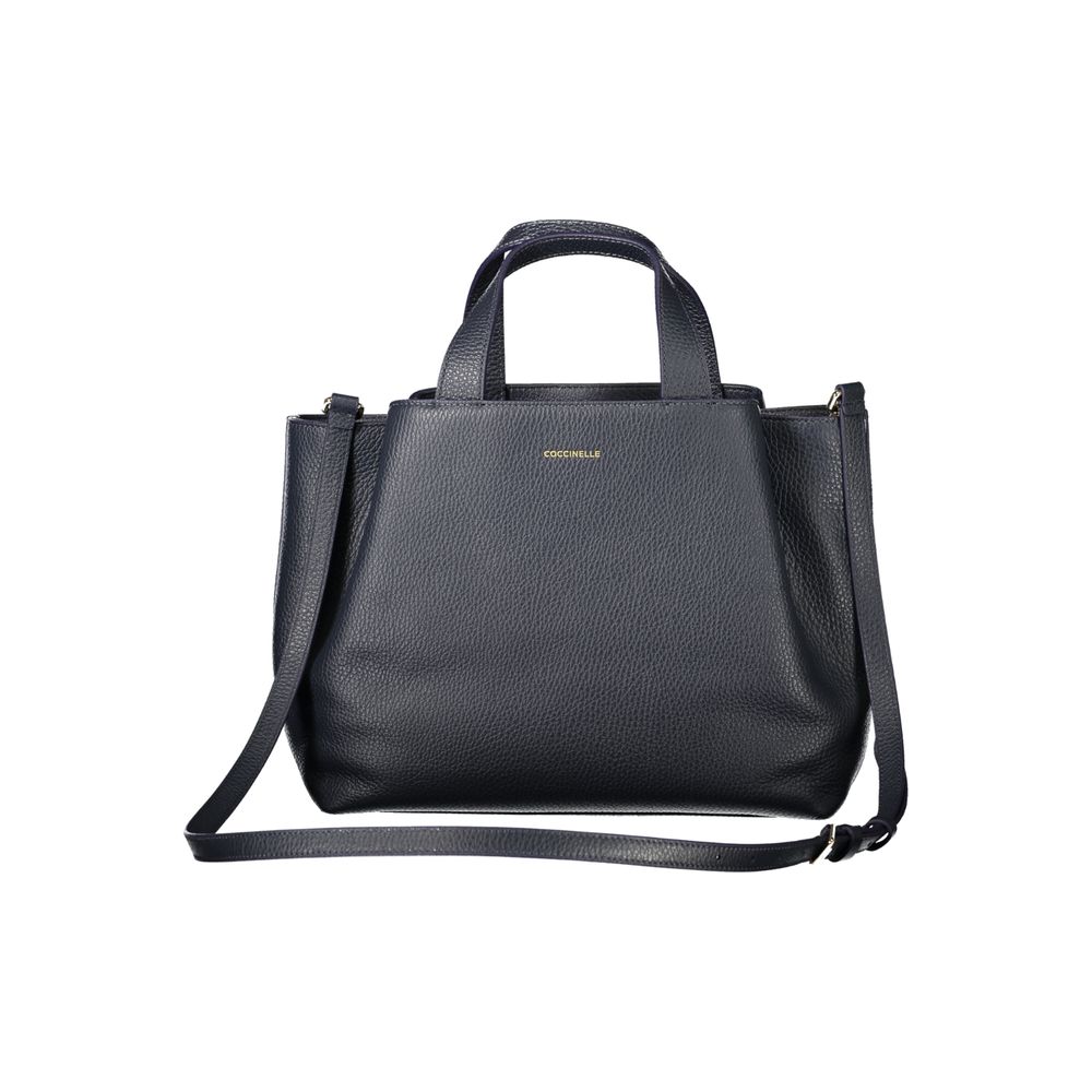 Coccinelle Blue Leather Handbag