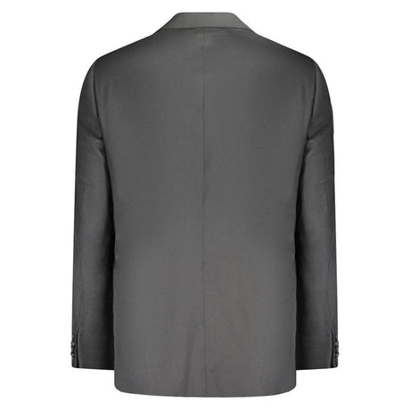 Valentino Black Wool Men Jacket - Hilstor