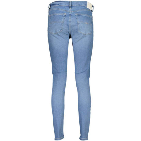 Tommy Hilfiger Blue Cotton Women Skinny Jean - Hilstor