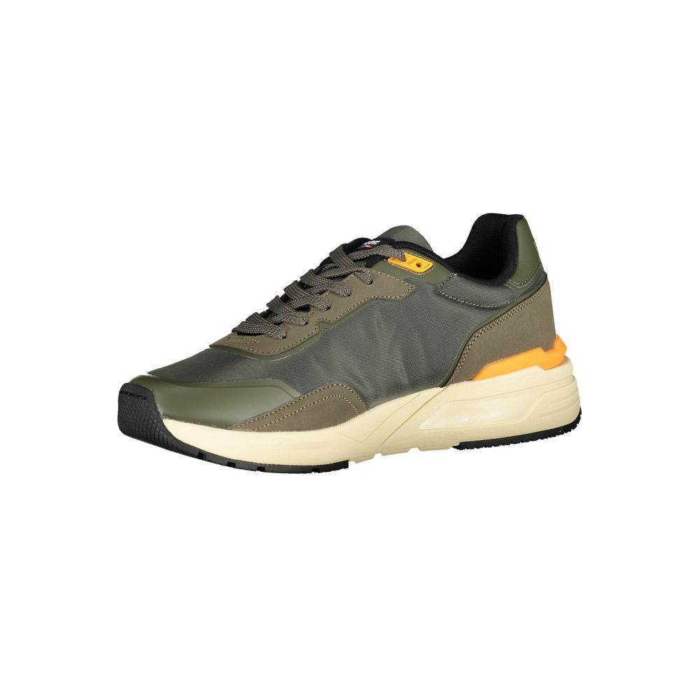 Blauer Green Polyester Sneaker - Hilstor