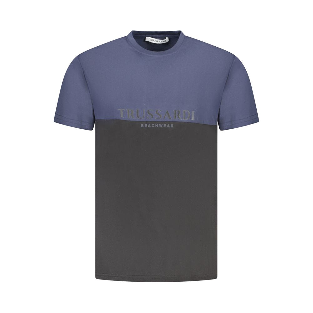 Trussardi blå bomuld herre T-shirt