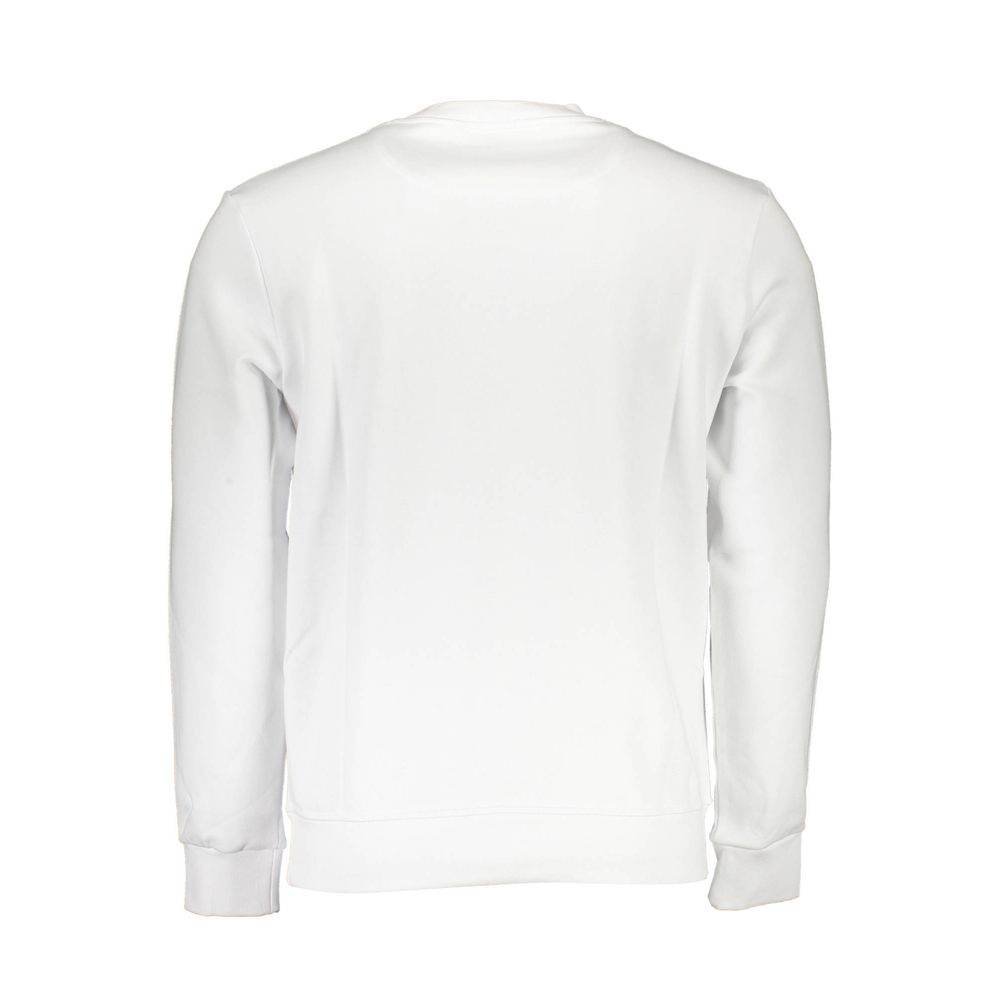 North Sails White Cotton Men Sweater - Hilstor