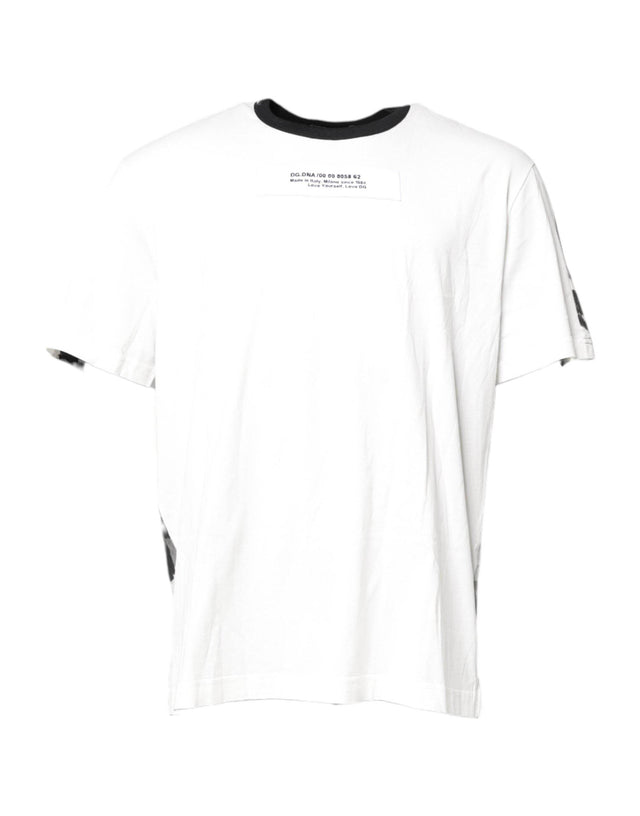 Dolce & Gabbana Multicolor Camouflage Crew Neck T-shirt - Hilstor