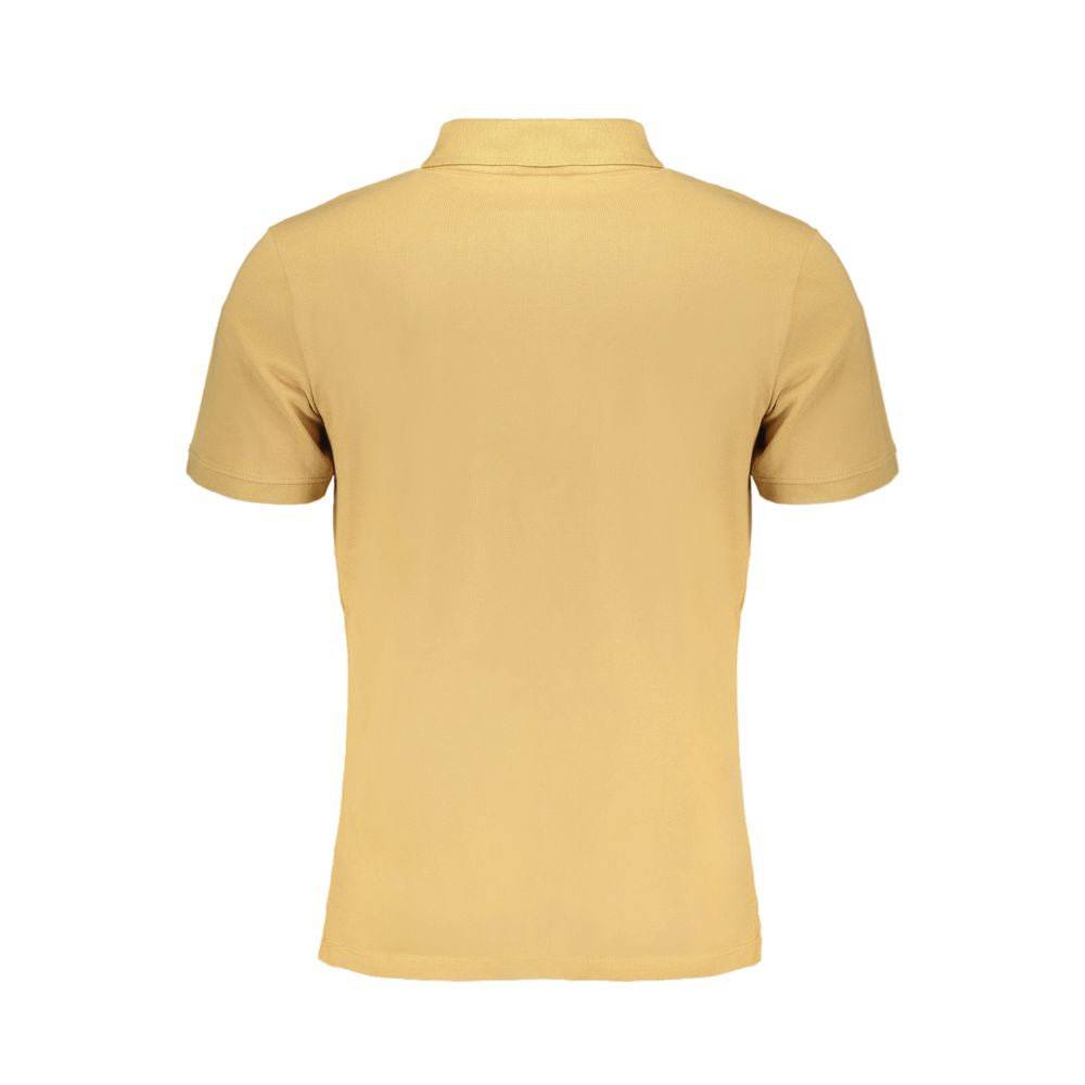 Timberland beige poloshirt i bomuld