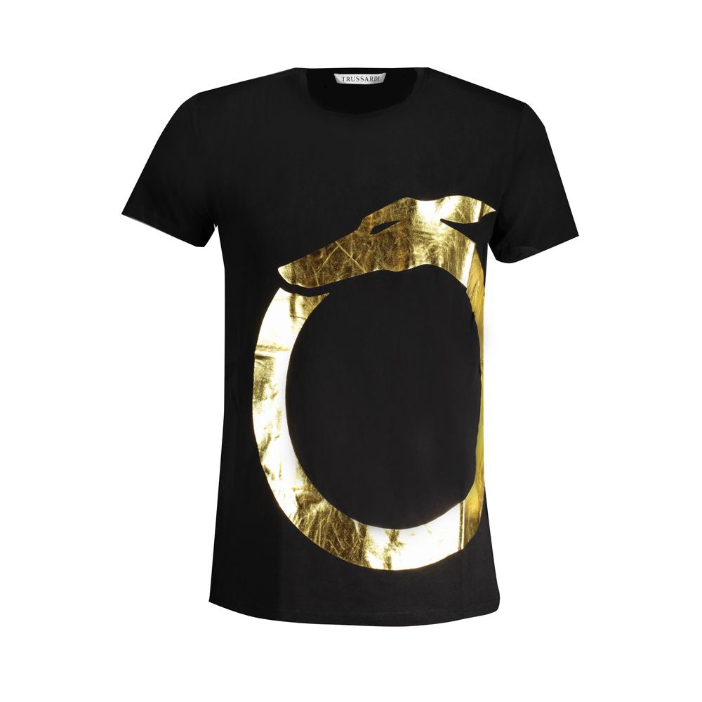 Trussardi sort bomuld T-shirt