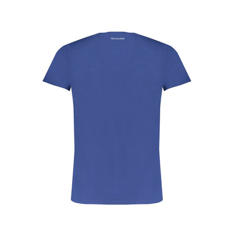 Trussardi blå bomuld T-shirt