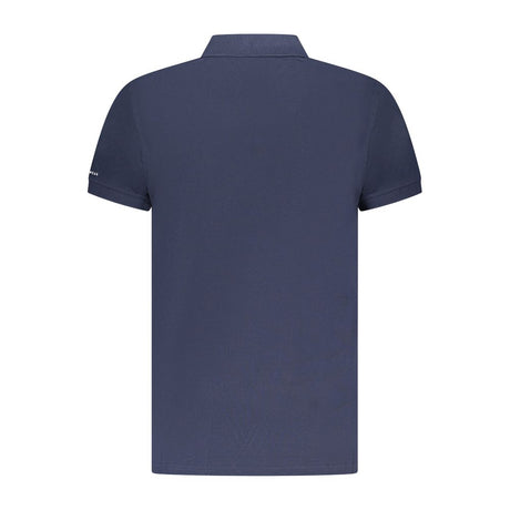 Trussardi blå bomuld poloshirt til mænd