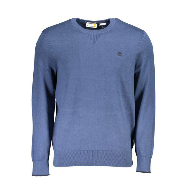 Timberland Blue Cotton Sweater - Hilstor