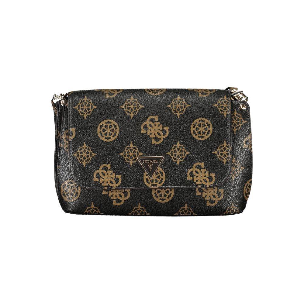 Guess Jeans Brown Polyethylene Handbag - Hilstor