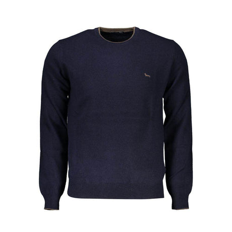 Harmont & Blaine Sophisticated Crew Neck Cashmere Blend Sweater - Hilstor