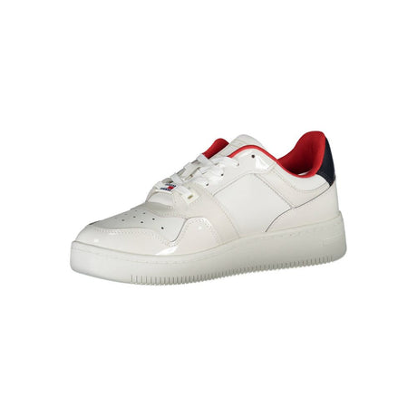Tommy Hilfiger Hvid Læder Sneaker til kvinder