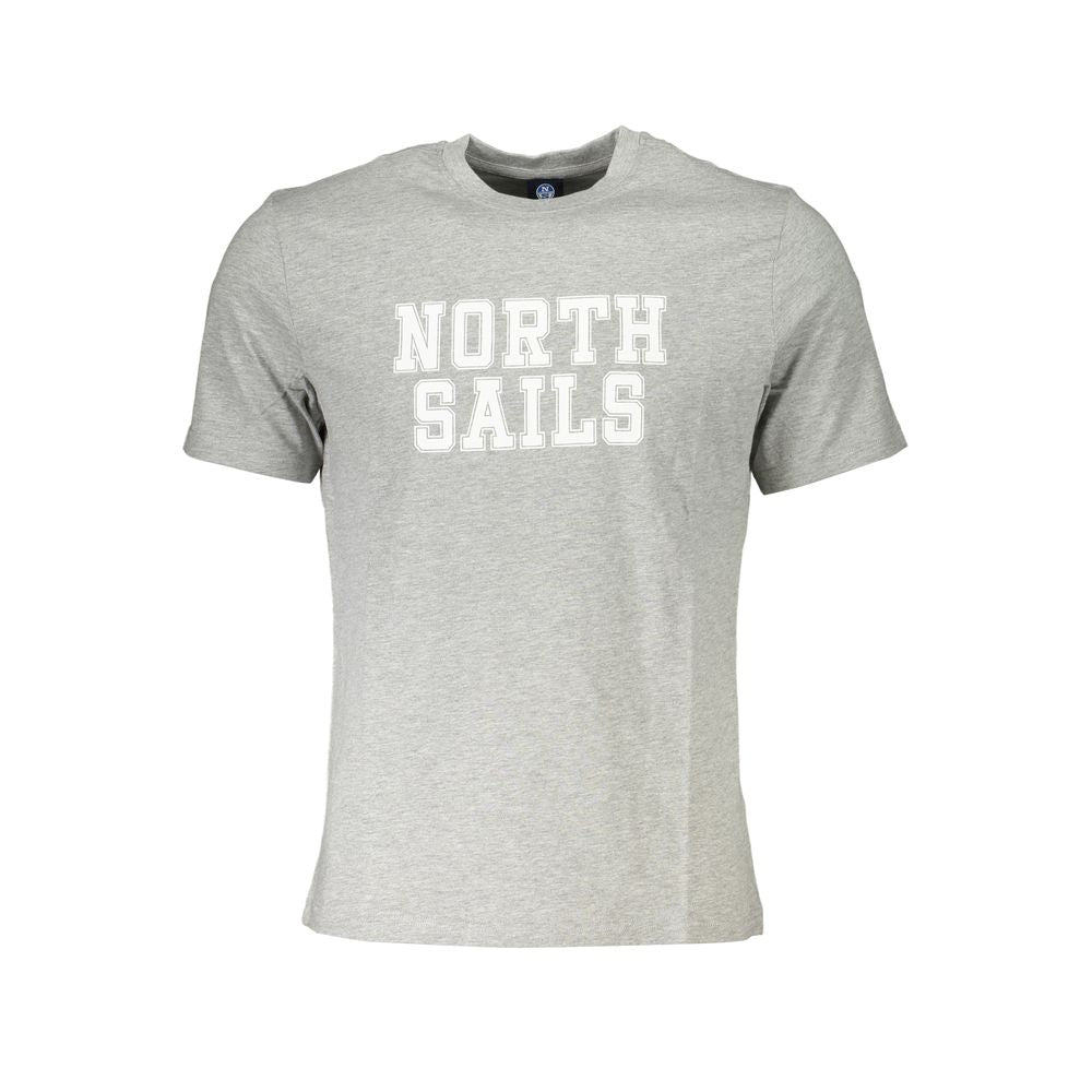 North Sails Grå T-shirt i bomuld