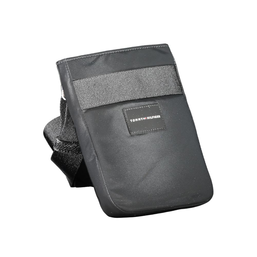 Tommy Hilfiger sort polyester skuldertaske