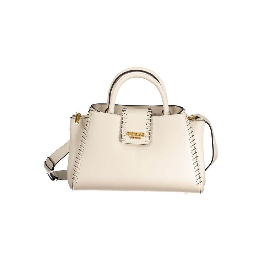 Guess Jeans Beige Polyethylene Handbag - Hilstor