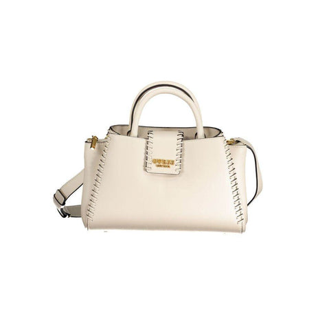 Guess Jeans Beige Polyethylene Handbag - Hilstor