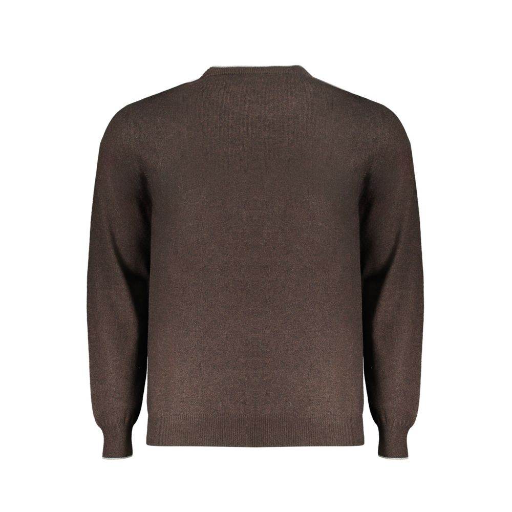 Harmont & Blaine Brown Cashmere Sweater - Hilstor