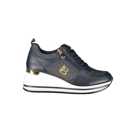 Laura Biagiotti Blue Polyester Women Sneaker - Hilstor