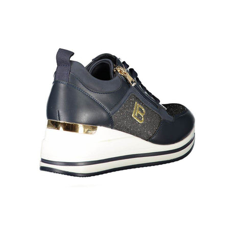 Laura Biagiotti Blue Polyester Women Sneaker - Hilstor