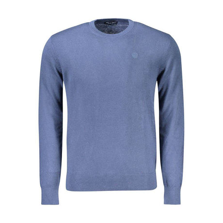 North Sails Blue Cotton Men Sweater - Hilstor