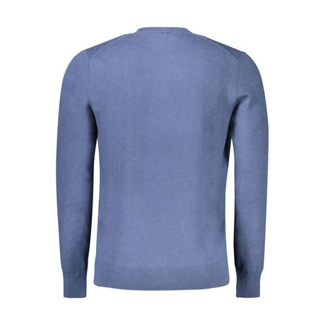 North Sails Blue Cotton Men Sweater - Hilstor