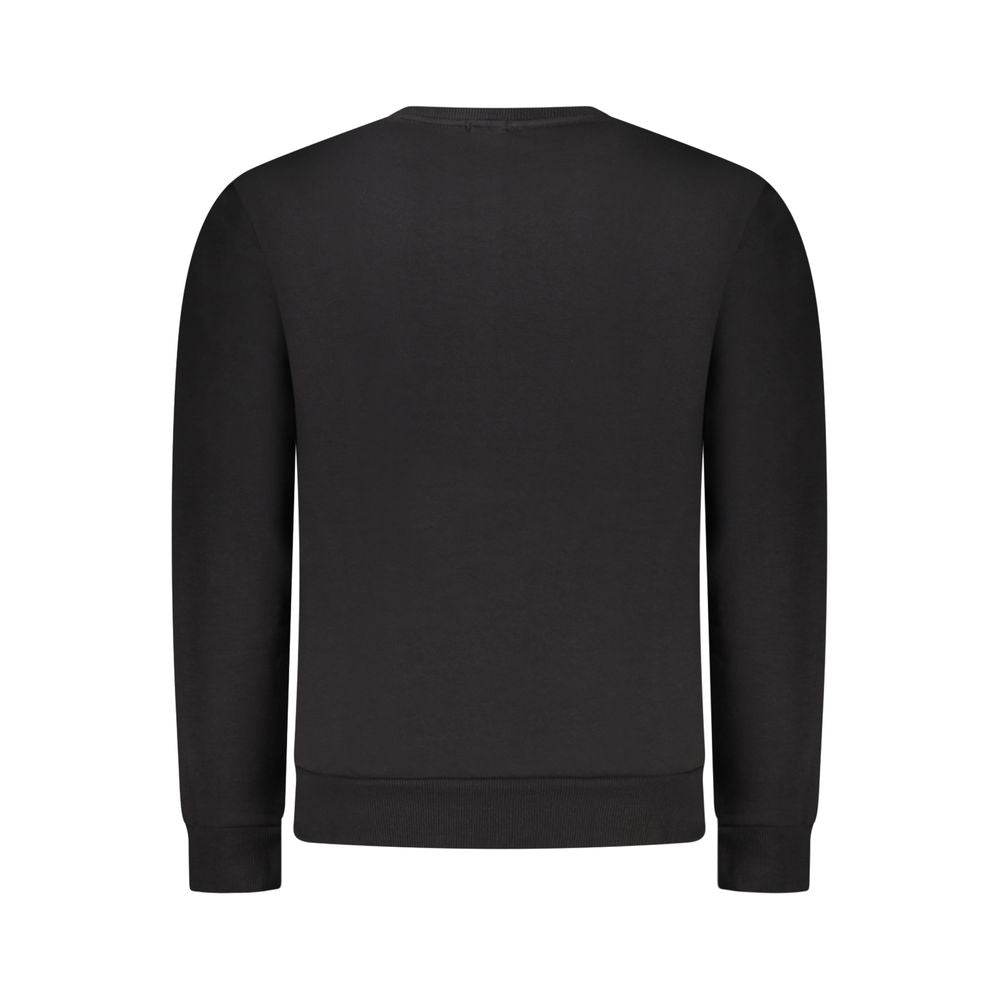 Rifle Black Cotton Men Sweater - Hilstor