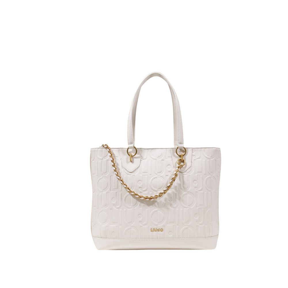 Liu Jo Cream Polyethylene Handbag